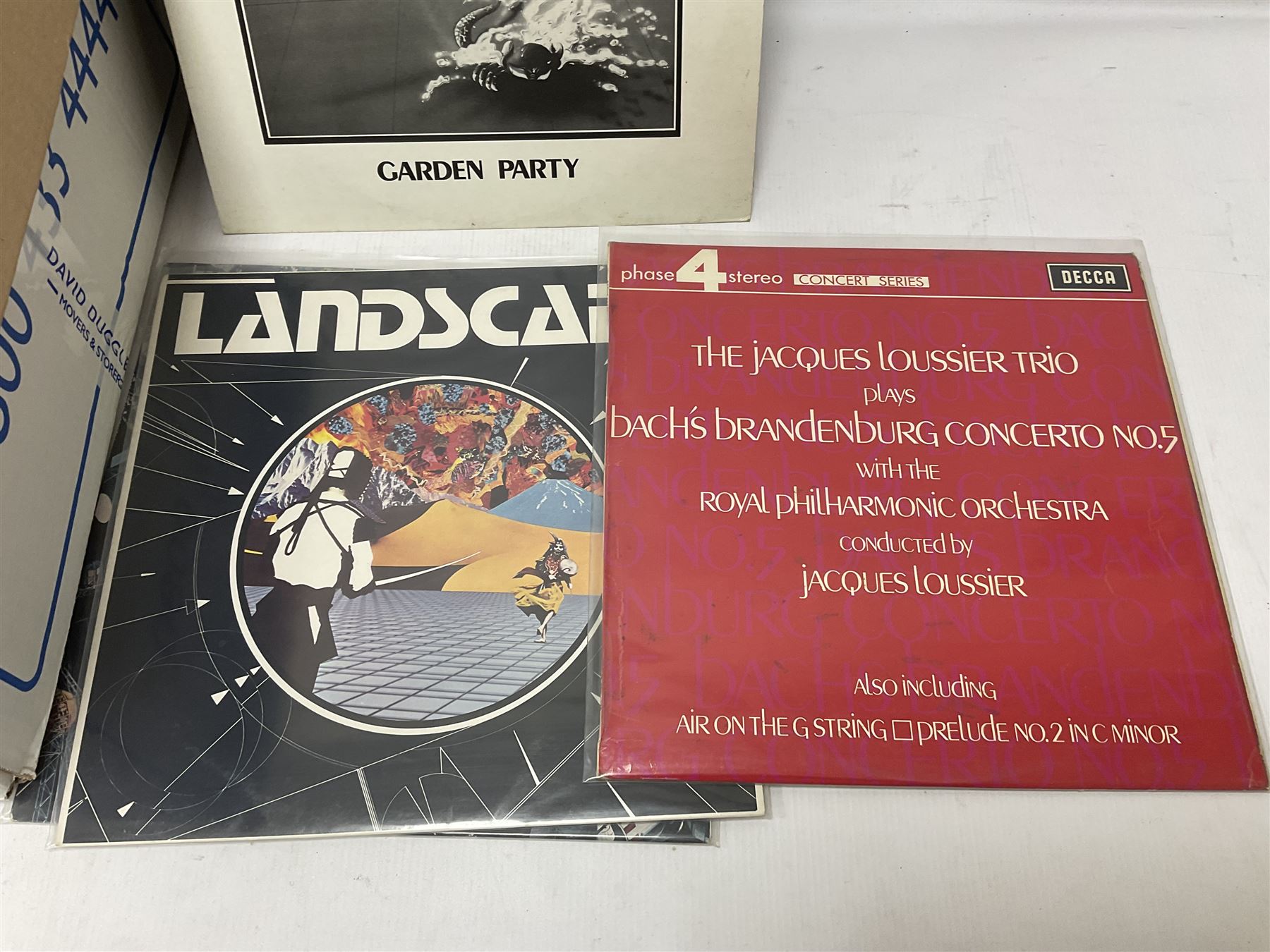 Collection of vinyl LP records, Pop, Blues, Rock, Soul, Funkadelic Uncle Jam Wants You, Lil Louis & The World I Called U, New Order Blue Monday, The John Lennon Collection and Radiohead OK Computer, etc