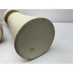 Ditmar Urbach Nora vase, together with another similar vase, Nora vase H64cm