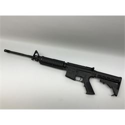 Umarex Colt M4 break barrel .177 air rifle with telescopic sight, L90cm overall, boxed with accessories and instructions