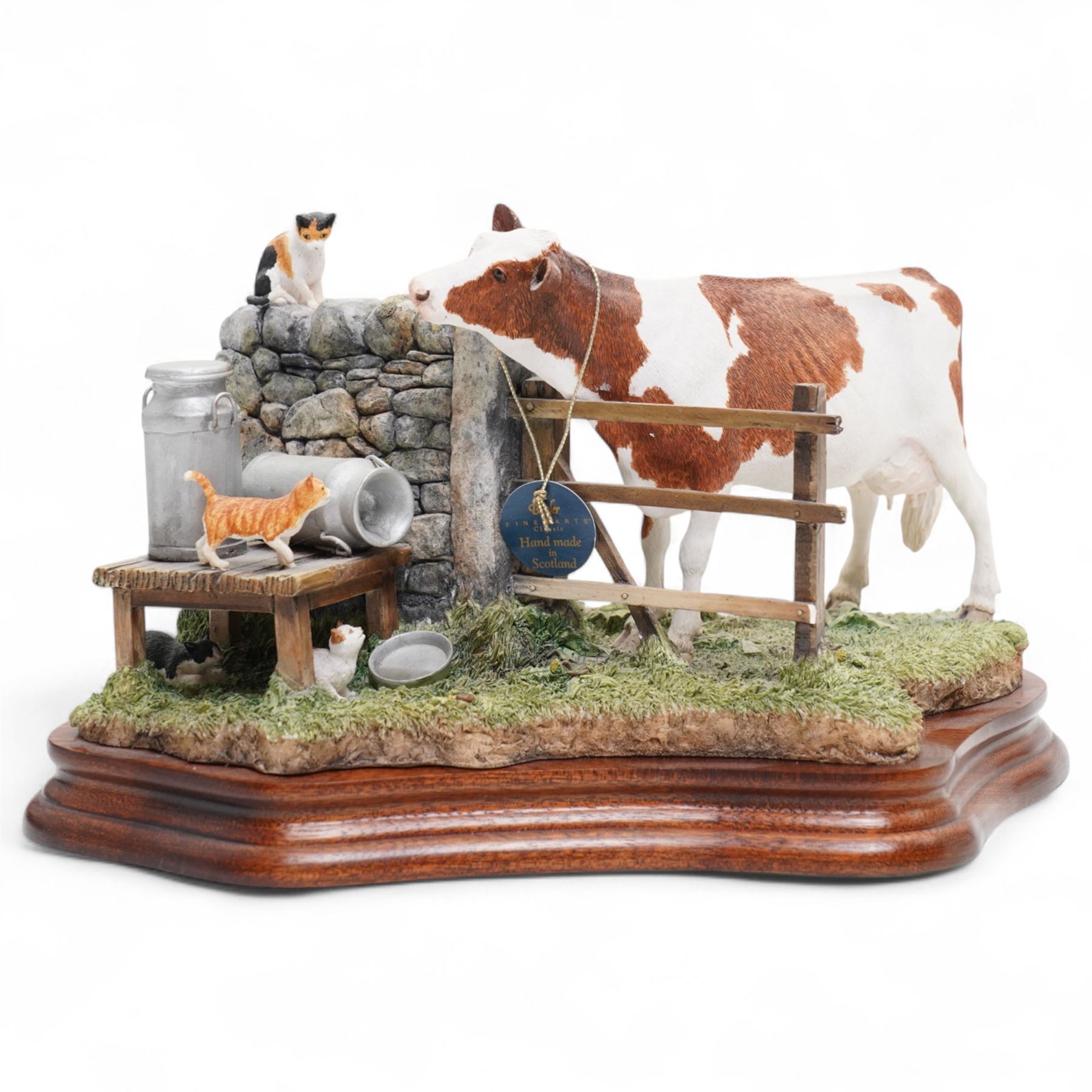 Border Fine Arts 'What's Mine Is Yours' B1117 limited edition by Hans Kendrick 57/500, boxed and with certificate 