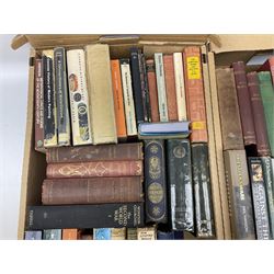 Collection of books, mainly non-fiction including Poetry, History, Literature ect in three boxes