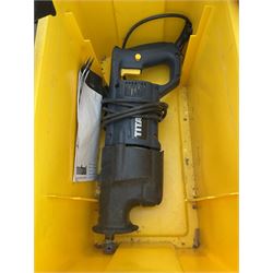 McCulloch Mac 338, Titan reciprocating saw and electric plane - THIS LOT IS TO BE COLLECTED BY APPOINTMENT FROM DUGGLEBY STORAGE, GREAT HILL, EASTFIELD, SCARBOROUGH, YO11 3TX