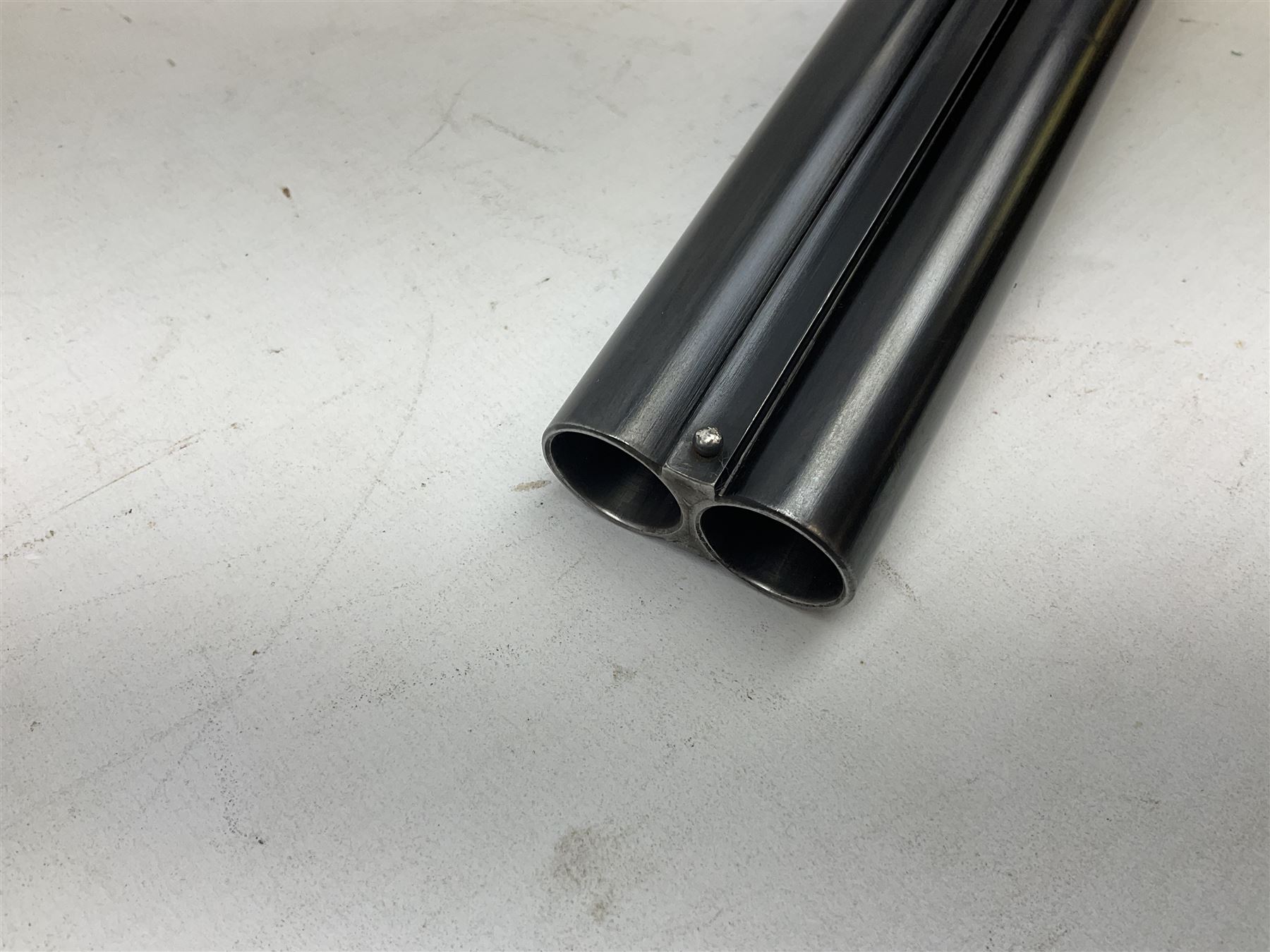 Spanish AYA 12-bore double barrel side-by-side boxlock ejector sporting gun, with 66cm barrels and top safety, walnut stock with chequered grip and fore-end, serial no.157943 L111cm SHOTGUN CERTIFICATE REQUIRED