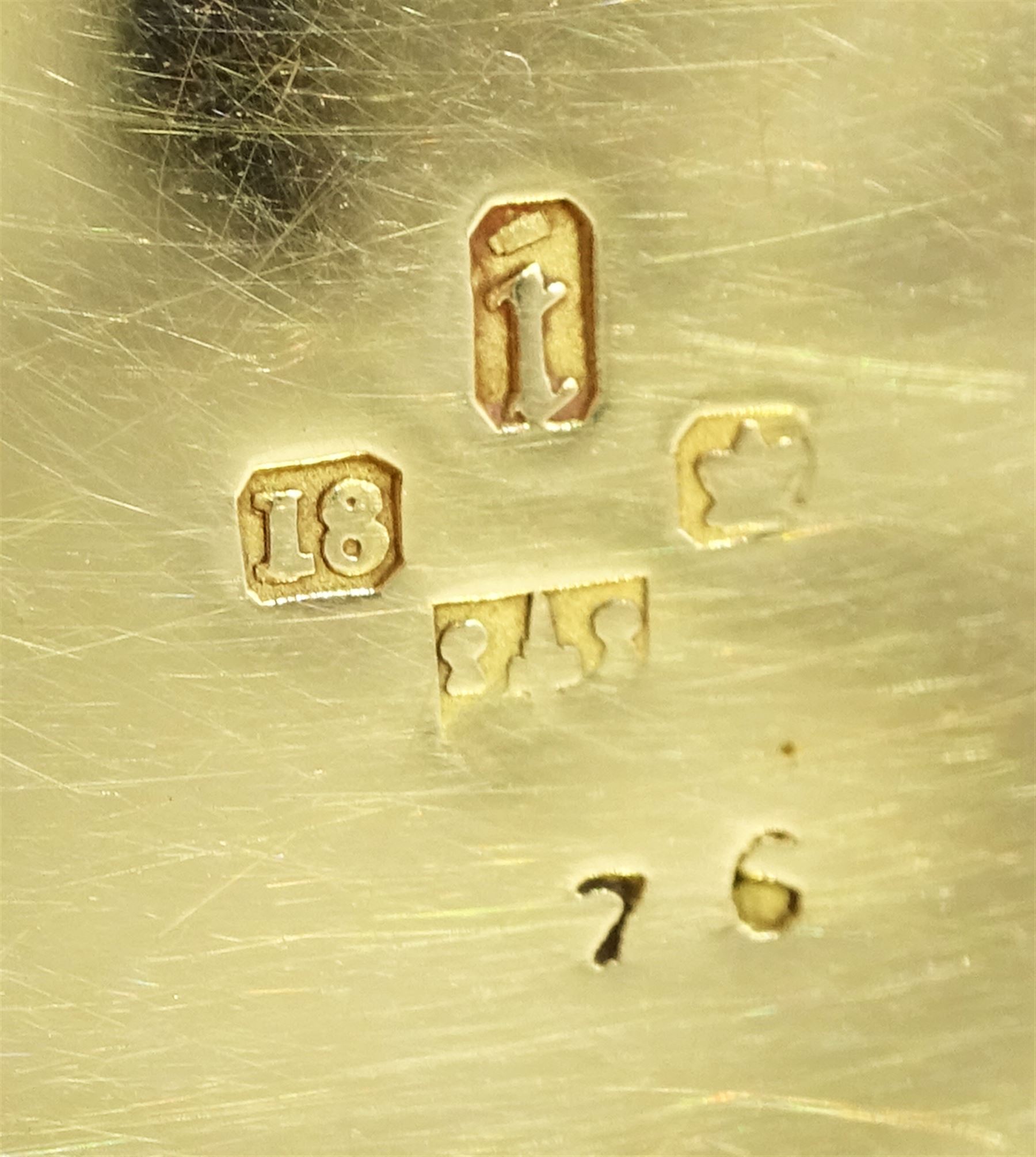 Victorian 18ct gold open face ladies key wound pocket watch by James Scott & Son, Kendal, No. 59876,  gilt dial with Roman numerals, Thomas R Russell & Co, Chester 1872