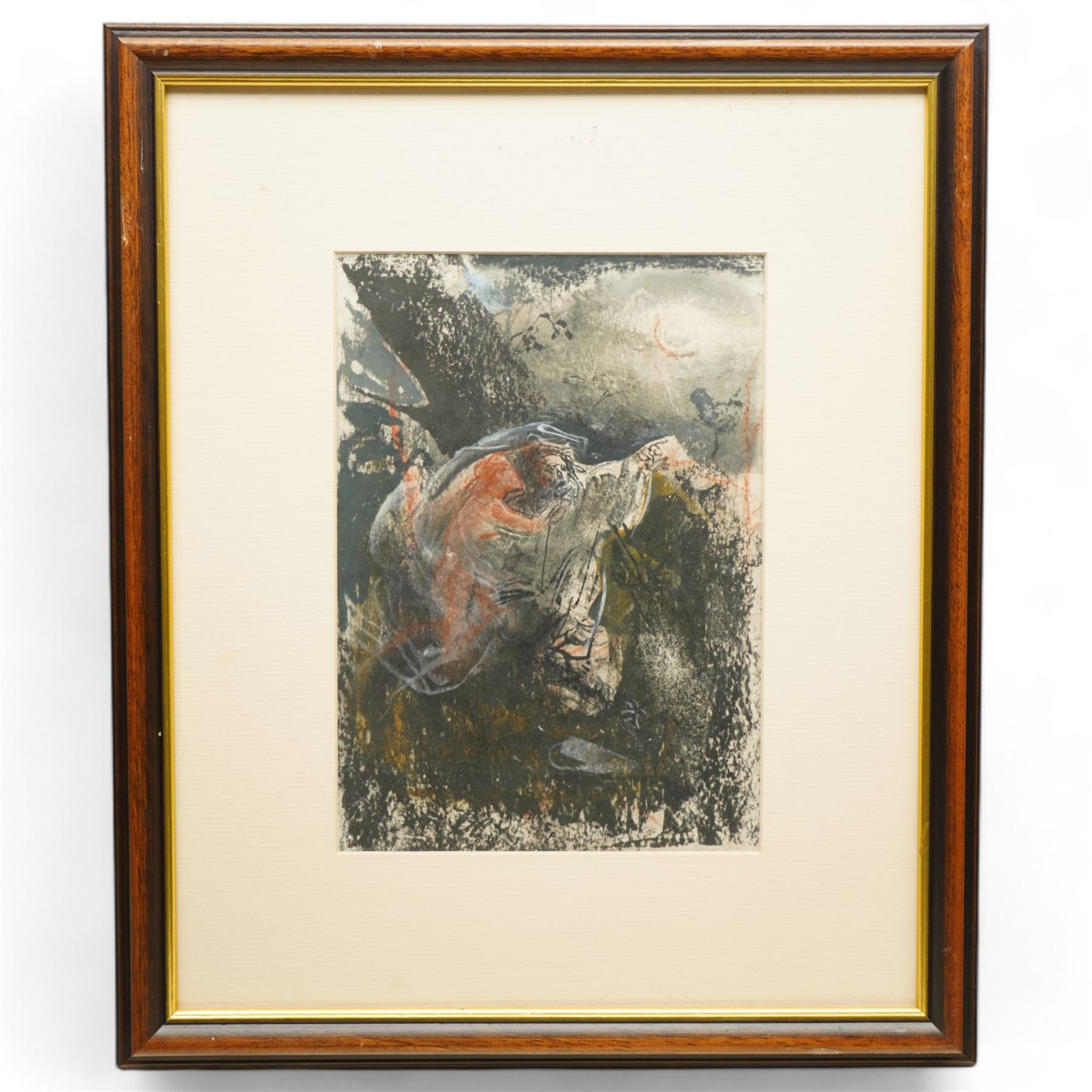 Pietro Annigoni OMRI (Italian 1910-1988): The Spirit, mixed media signed in pen 26cm x 16cm