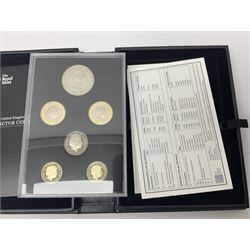 The Royal Mint United Kingdom 2014 proof coin set collector edition, cased with certificate