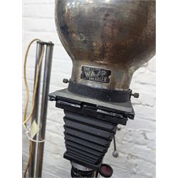 Five mid-20th century photographic enlargers including two The Wasp Enlarger, Paragon Focus-Spot Enlarger, Ensign Standard Enlarger and Lancaster tin plate example 