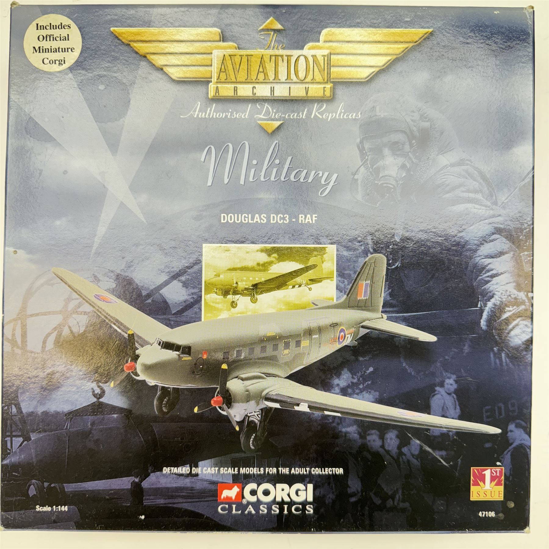 Twelve Corgi The Aviation Archive 1:144 scale diecast Berlin