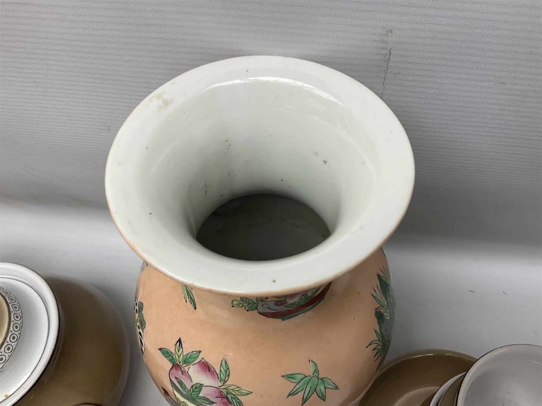 Denby tea wares, to include teapot, milk jug, covered sucrier, six cups etc, together with other collectables   