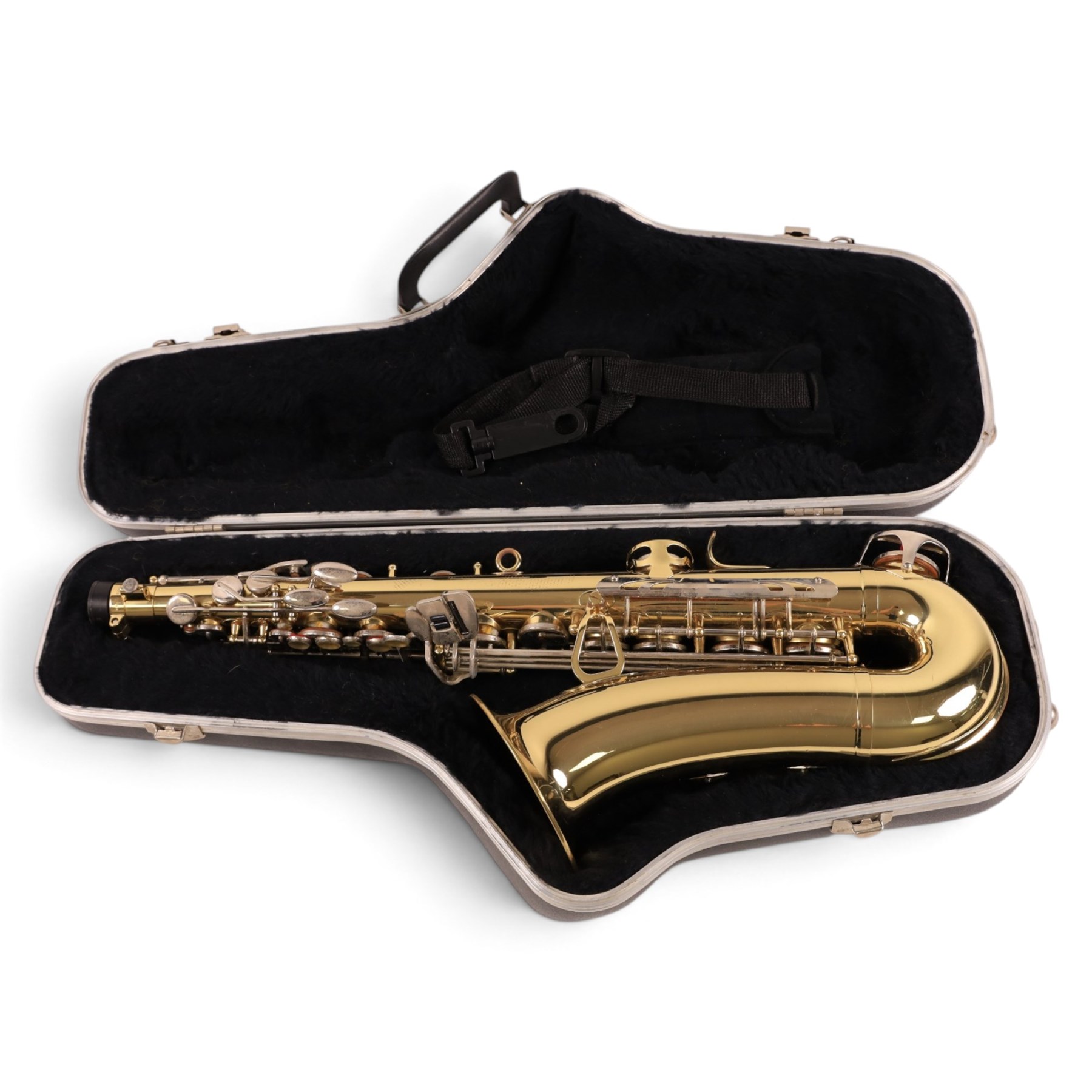 Boosey & Hawkes B&H 400 alto saxophone, serial no. 315050, in hard carry case