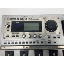 Boss GT-10 Guitar Effects Processor with loop feature serial no.BX21588