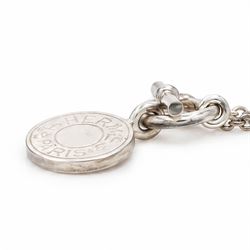 Hermès Amulettes Ex-Libres silver pendant necklace, London 2018, boxed