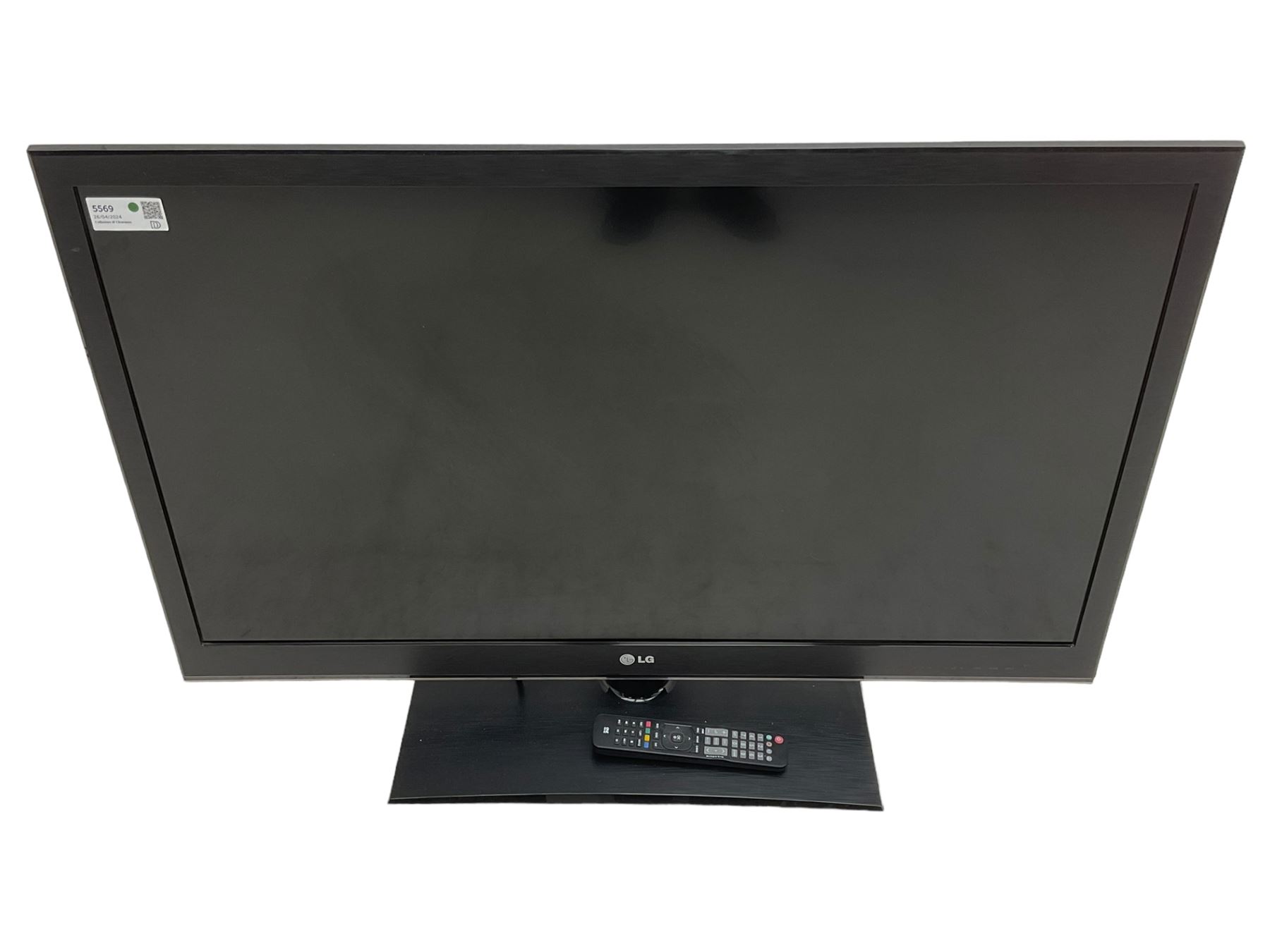 LG 42LV355T 42 inch full HD 1080p LED television, with remote