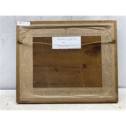 English School (Mid 19th century): Robin Hood's Bay, watercolour unsigned dated 1842, 17cm x 25cm