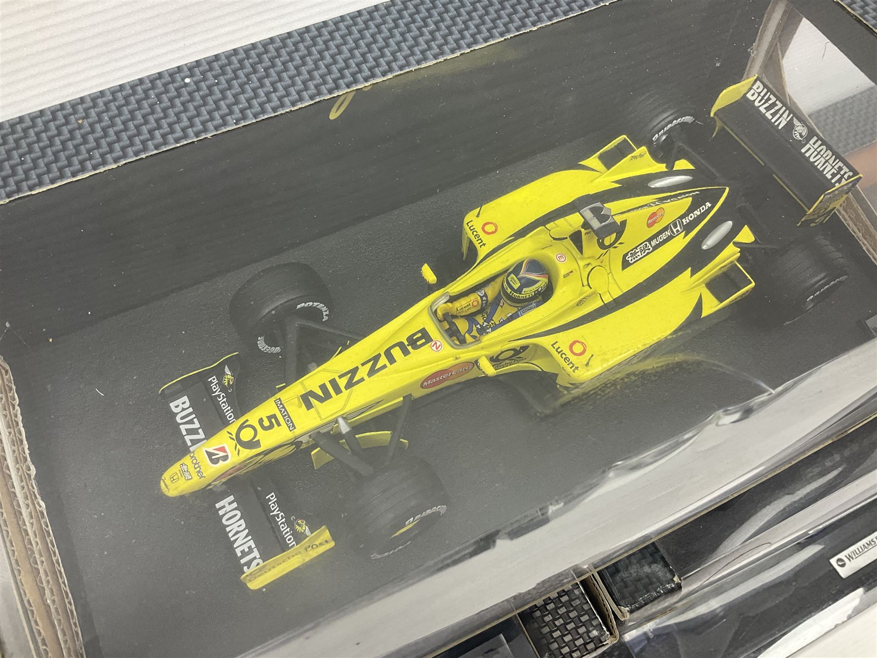 Five Mattel Hot Wheels 1:18 scale die-cast racing cars | Toys