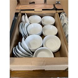 Quantity of bowls, shell bowls in three boxes- LOT SUBJECT TO VAT ON THE HAMMER PRICE - To be collected by appointment from The Ambassador Hotel, 36-38 Esplanade, Scarborough YO11 2AY. ALL GOODS MUST BE REMOVED BY WEDNESDAY 15TH JUNE.