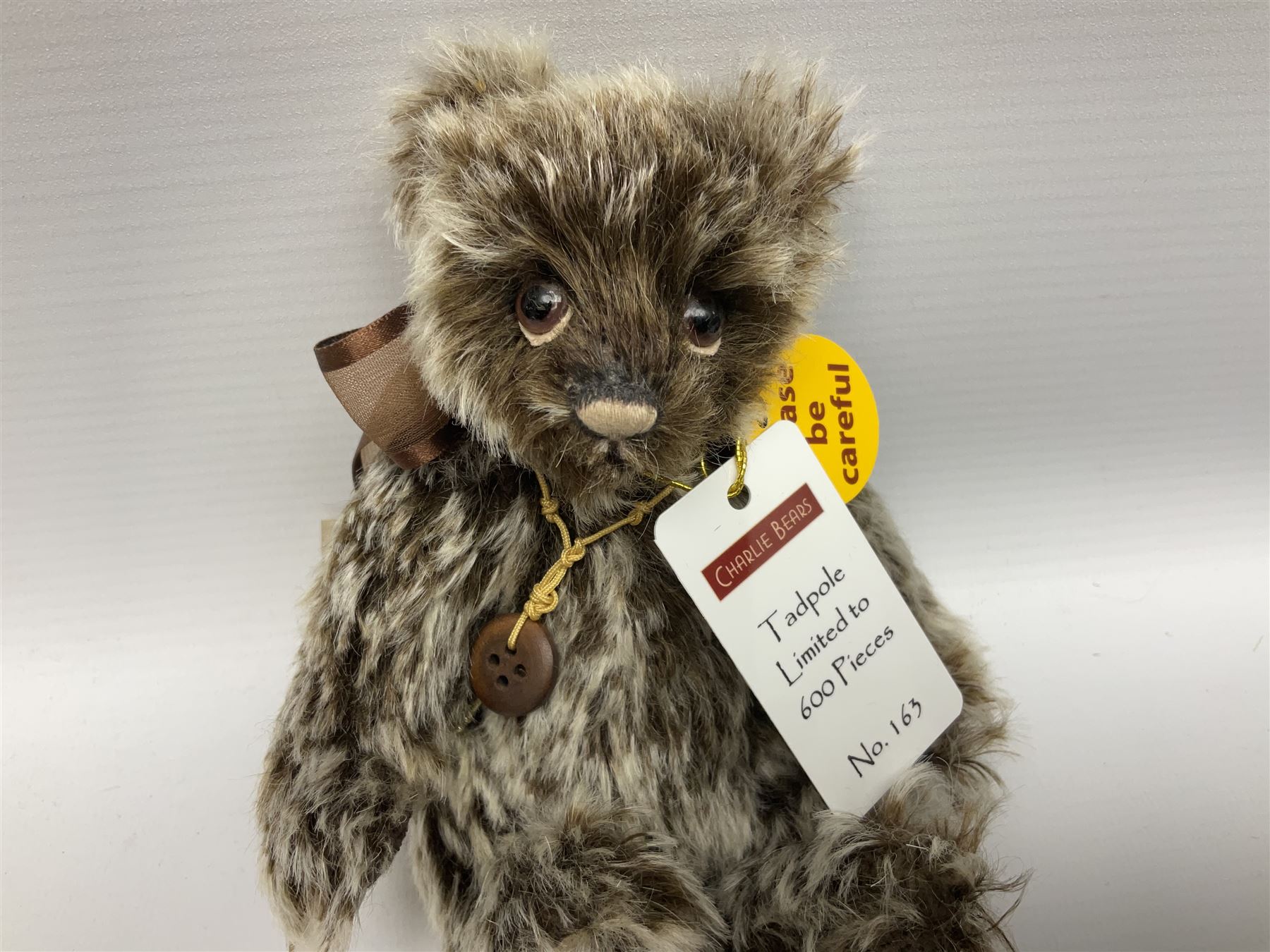 Four limited edition Charlie Bears, comprising Thimble 183/1200, Tadpole 163/600, Bluebeary 362/600, and Dewbeary 173/600, each designed by Isabelle Lee, from the Minimo Collection, all with tags 