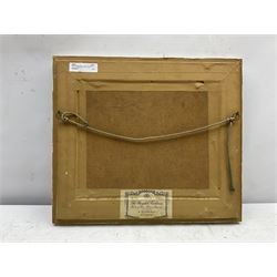 Paul Lemasson (French 1897-1971): Market Day, oil on board signed 21cm x 26cm