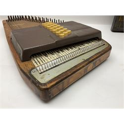 Oscar Schmidt Autoharp L60cm; cased; another uncased; and a Zimmerman Autoharp (3)