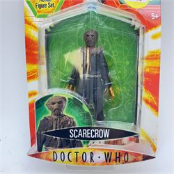 Character Options Doctor Who action figures, to include The Doctor & RC K9, Radio Controlled Dalek, Gelth Zombie, Scarecrow, Judoon Captain, The Master, Lilith, Martha Jones and Weeping Angel, all boxed or carded