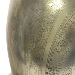 Two reproduction breast plates, including on example with Medusa to the front, H42cm