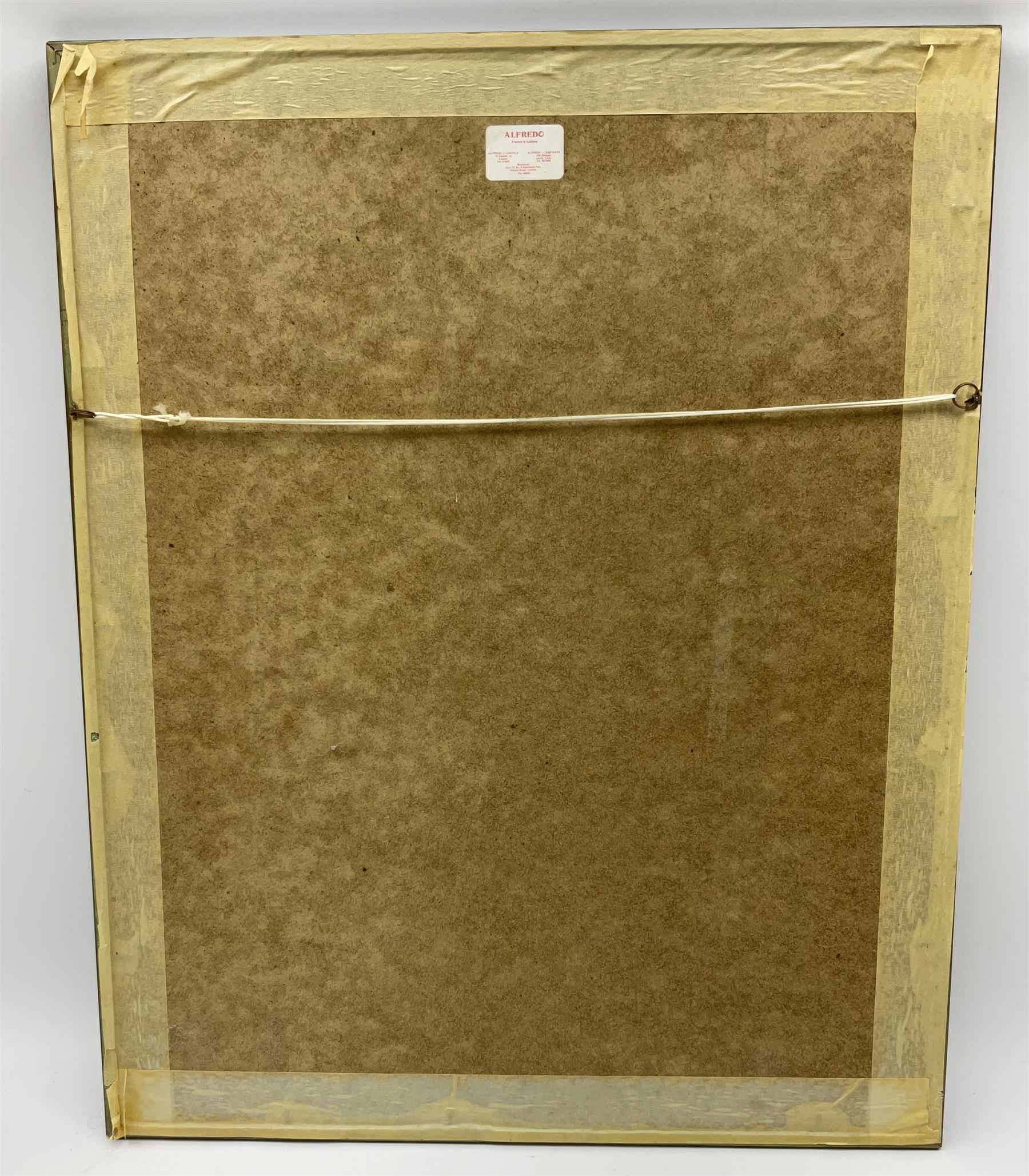 D hawthorne (British 20th century): 'Venice II', limited edition screen print signed titled numbered 4/25 and dated 1987, 34cm x 25cm