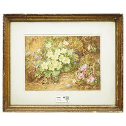 William Henry Hunt (British 1790-1864): Still Life of Wildflowers, watercolour signed 26cm x 36cm