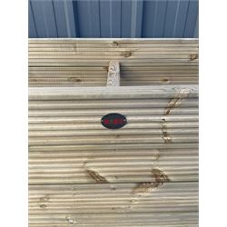 Large Ruby rectangular tanalised timber planter  - THIS LOT IS TO BE COLLECTED BY APPOINTMENT FROM DUGGLEBY STORAGE, GREAT HILL, EASTFIELD, SCARBOROUGH, YO11 3TX