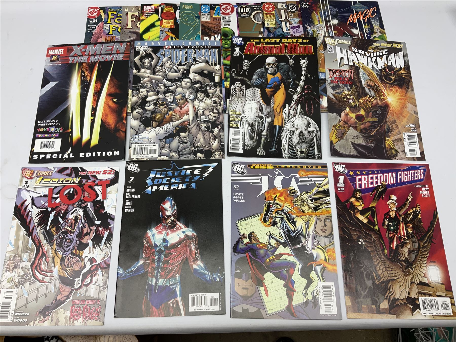 Mixed collection of Marvel, DC and Vertigo (1983-2012) comics, including Marvel Point One (2012) no.1 and Hawkman (1994) no.9 (51) 