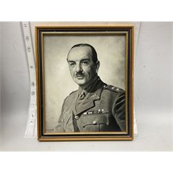 Captain (later Brigadier) Percy Howard Hansen V.C., D.S.O., M.C. 6th (Service) Battalion Lincolnshire Regiment - representative group of thirteen miniature dress medals comprising VC, DSO, MC, WW1 trio, GSM with Palestine clasp, four WW2 medals/stars, George VI Coronation Medal and French Croix-De-Guerre with MID leaves; all with ribbons on pinned bar for wearing; together with display of contemporary tunic ribbon bars for eight medals, framed with Lincolnshire Regiment cap badge, newspaper cutting and London Gazette extract; framed head and shoulder portrait of Hansen in uniform clearly showing his medal bars; and copies of related biographical information. Auctioneer's Note: Extract from the London Gazette 1st October 1915 regarding the VC 'For most conspicuous bravery on the 9th August 1915, at YILGHIN BURNU Gallipoli Peninsular. After the second capture of the 