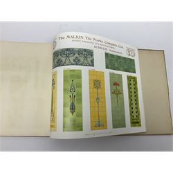 Malkin Tile Works Co Limited Burslem England, illustrated catalogue