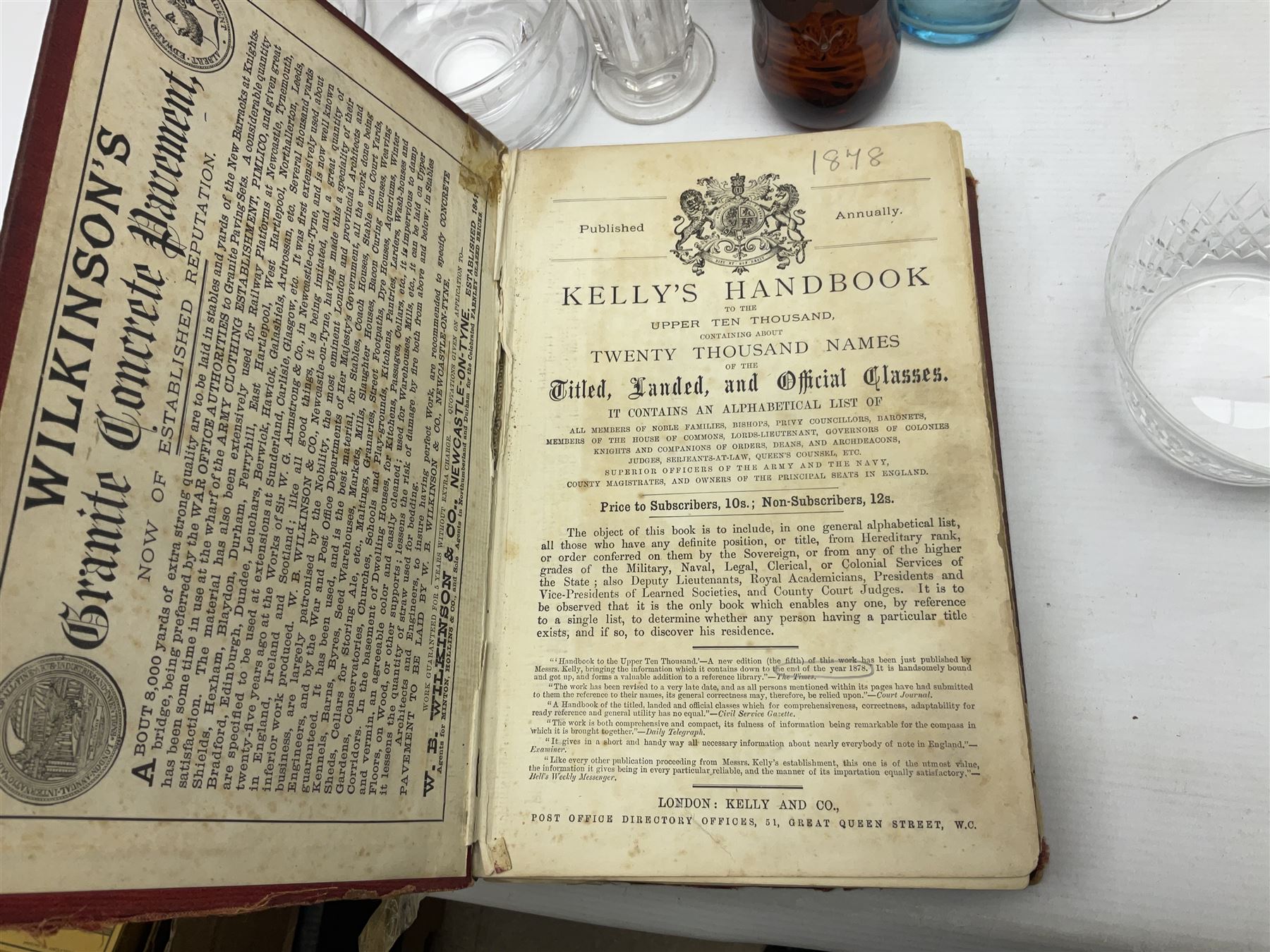 Denby coffee pot, together with Hornsea sugar shaker, glassware and other collectables 