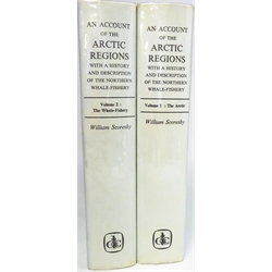  Scoresby, William: An Account of the Arctic Regions, (with a history and description of th Northern Whale-Fishery) vols 1&2, pub.1969, David & Charles Reprints, in plastic covered d/w, 2vols, Provenance: From the Library of a Private Whitby Collector   