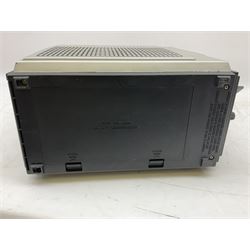 Alba TR10 Portable black and white TV with 3 band radio and Matsu travel clock radio