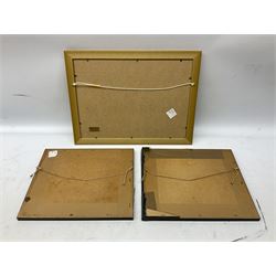 After William Henry Bartlett (British 1809-1854): 'St Canice Kilkenny' and 'Jerpoint Abbey' Ireland, pair engravings with hand colouring together with a print of the Bar Convent York max 21cm x 29cm (3)