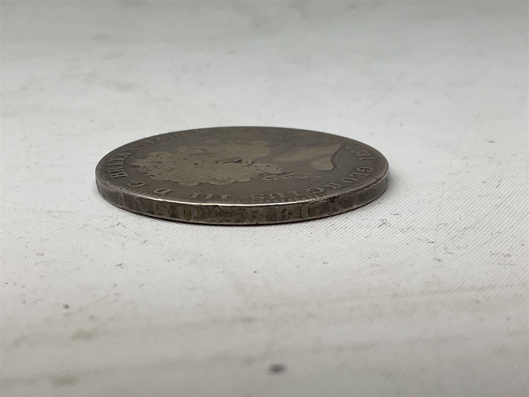 King George III 1820 crown coin