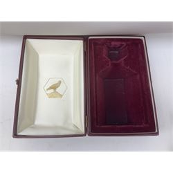 Gordon Highlander Single Malt Scotch whisky, 1l 43% vol, in ceramic decanter and original lined presentation box together with another similar box