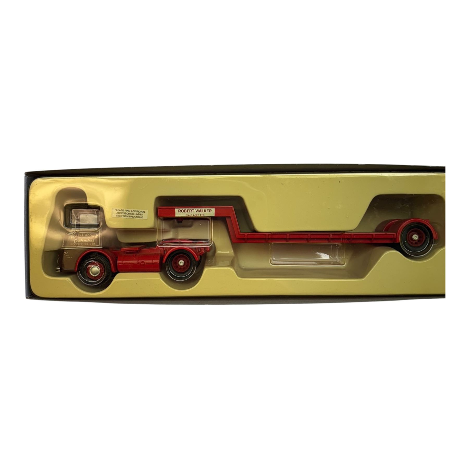 Corgi Classic Heavy Haulage diecast model sets, comprising A.L.E no 31013, Wynns Heavy Haulage no. CC12604, Pickfords 17701, Short Bros. no. 31010, Siddle Cook no. 17603, Robert Walker Ltd no. 31011, Hallett Silbermann no. 16901 and Pickfords no. 16601, all boxed (8)