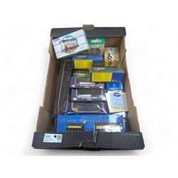 Collection of diecast vehicles, including limited edition Metrobuses, Eddie Stobart lorrie...