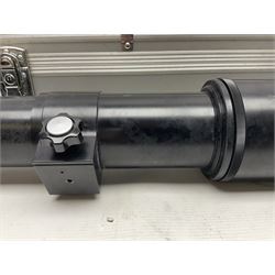 Olympus 'OM-System Zuiko MC Auto-T 1:11 f=1000mm' lens serial number 103010, in carry case