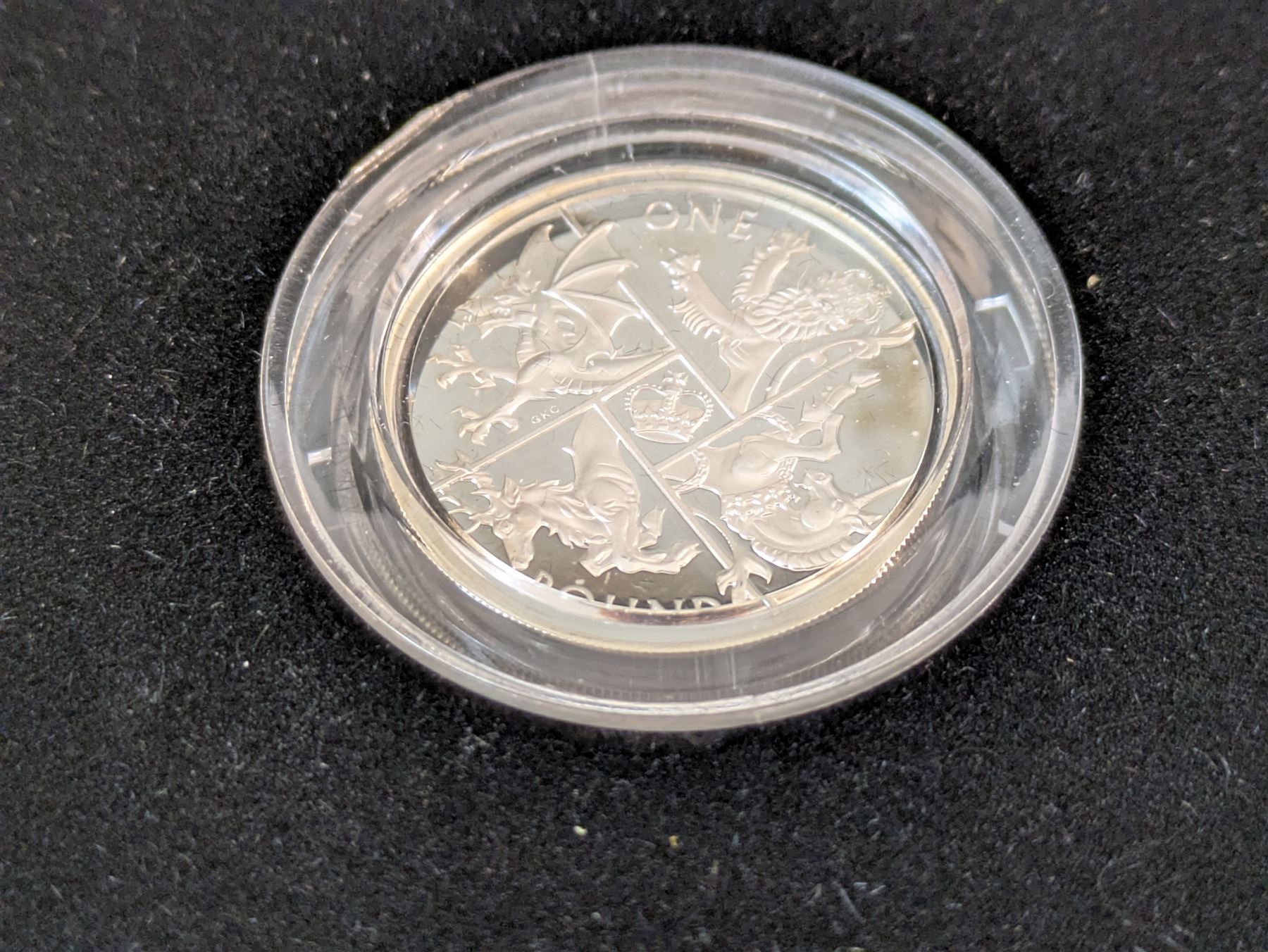 Three The Royal Mint United Kingdom silver proof coins or sets, comprising 1989 two pound coin two coin set with 'Tercentenary Of The Claim Of Rights' and 'Tercentenary Of The Bill Of Rights, 2016 'The Last Round Pound' and 2016 'The Last Round Pound' piedfort, all cased with certificates 