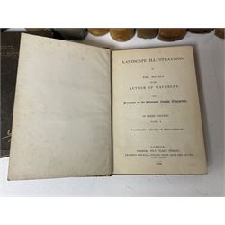Collection of books including Hinnerd, Shirley; The Amateur's Kitchen Garden, Wright, Walter. P; Handy Perennials and Herbaceous Boards, and Garden Trees and Shrubs, Prescott, William H; The Conquest of Mexico etc 