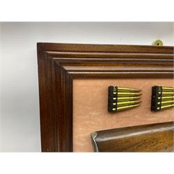 WW2 Lee Enfield No.4 Mk.1 .303 bolt-action rifle with hinged butt compartment, made by SA Ltd., Long Branch, Canada 1942, serial no.5L0646 L113cm; mounted on a framed display board with No.4 Mk.II spike bayonet, No.9 Mk.1 blade bayonet, two inert 5-round clips and brass biographical plaque by Antler Military Originals detailing DA Cert No.C3444 OLD STYLE DEACTIVATION SO FIREARMS CERTIFICATE REQUIRED OR RFD