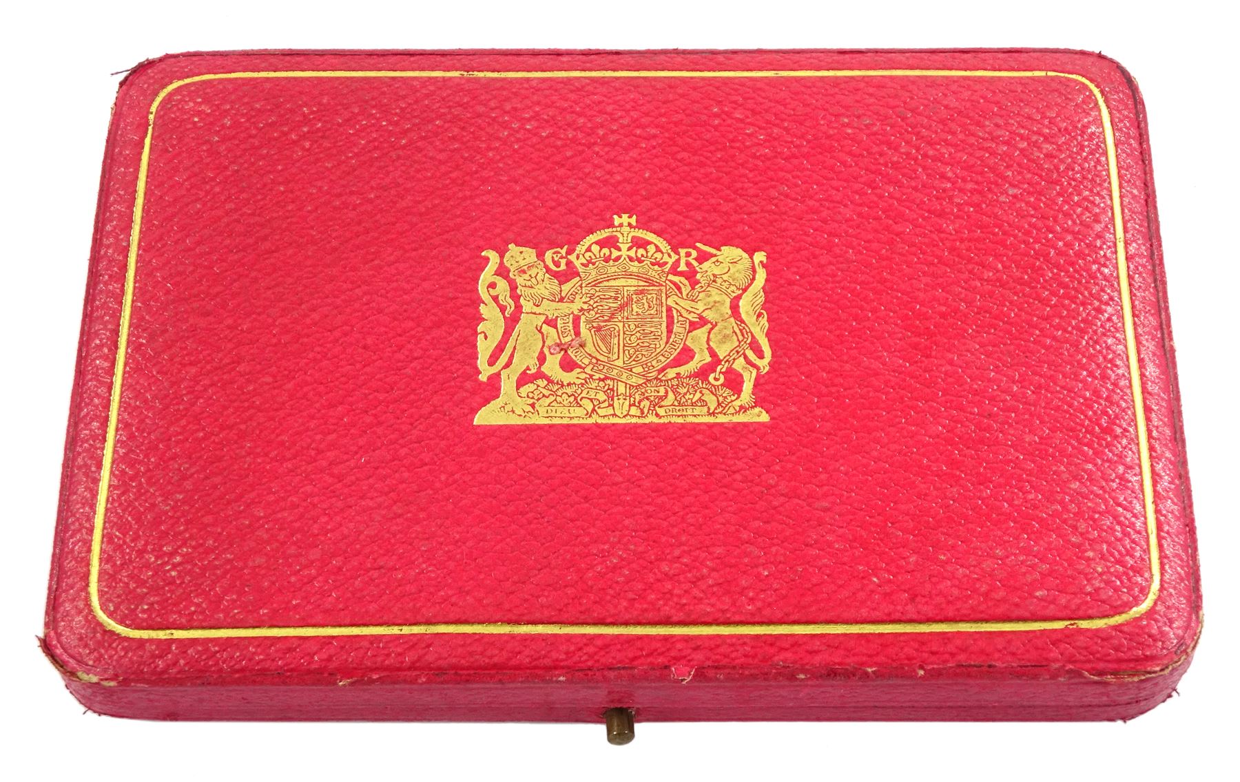 King George V 1927 proof coin set, comprising threepence, sixpence, one shilling, florin, halfcrown and 'wreath' crown, cased