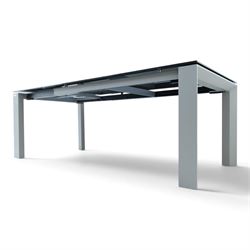 Calligaris - 'Omnia' extending dining table with ceramic top, with set eight 'Aida' dining chairs