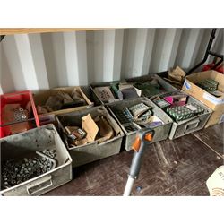 Unused nuts and bolts, mostly metric, washers etc - THIS LOT IS TO BE COLLECTED BY APPOINTMENT FROM DUGGLEBY STORAGE, GREAT HILL, EASTFIELD, SCARBOROUGH, YO11 3TX