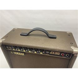 Yamaha JX30 guitar amplifier in brown case, serial no.14481; L47cm
