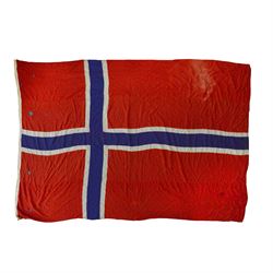 Large Norwegian naval flag, L330cm