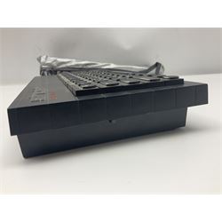 Sinclair ZX Spectrum (1984) with accessories and games; ten games for Sinclair Spectrum and 48K Spectrum to include ‘Knight Lore’, ‘The Way of the Exploding Fist’, and ‘Green Beret’ all in original boxes, ‘Rambo First Blood Part II’ without original box; Sinclair UK1400 Power Supply Unit, Hales Universal Mains Adapter, RAM Turbo Spectrum Joystick Interface, Starlite Cassette Player, all without boxes