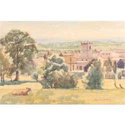 Percy Monkman (British 1892-1986): 'Kirkbymoorside', watercolour signed, titled verso 32cm x 48cm  